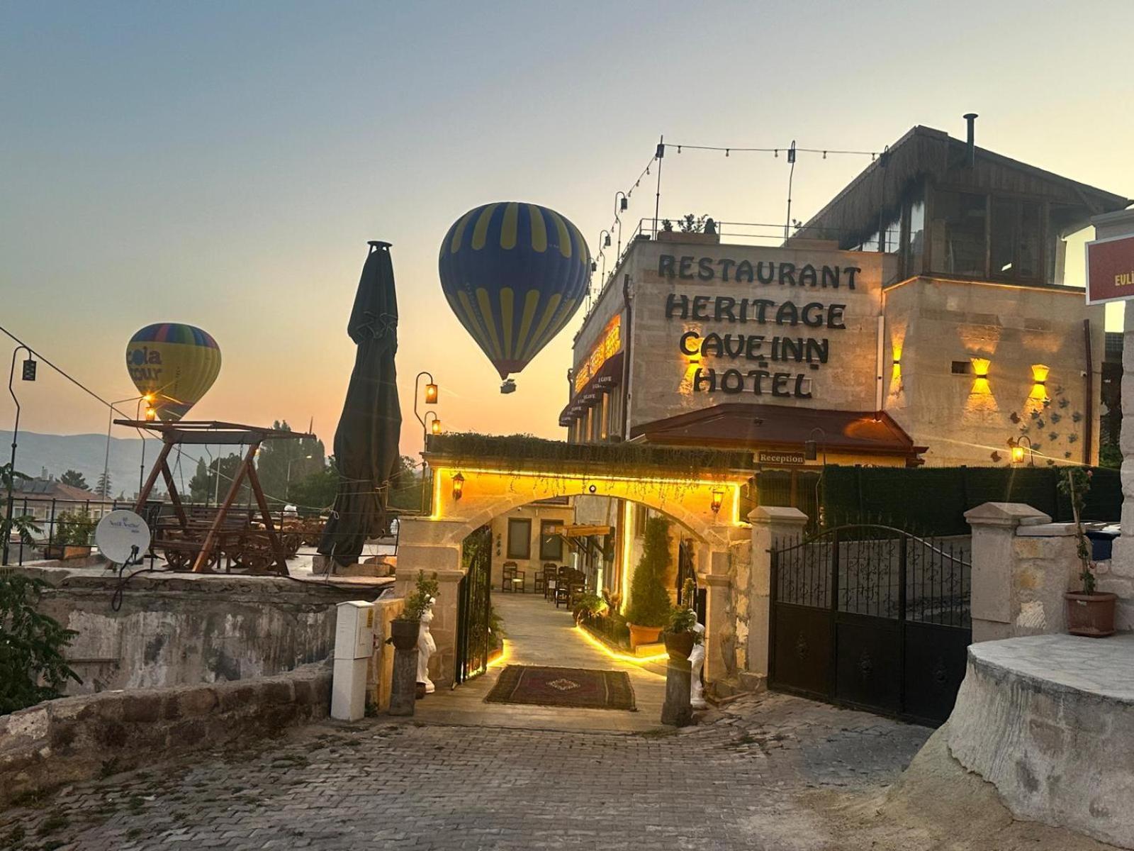 Heritage Cave Inn Hotel ギョレメ エクステリア 写真